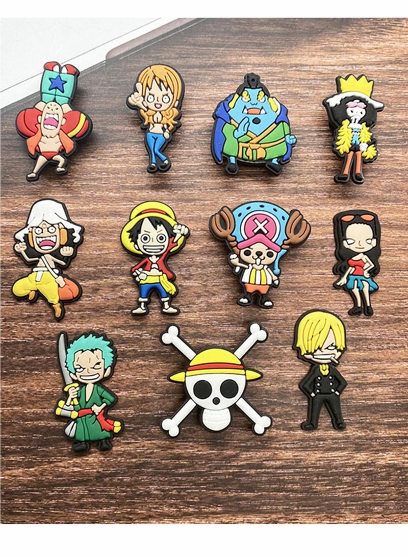 SOLARAE Crocs Charm Crocs Accesories Shoe Charms One Piece 14 Pcs - Image 3