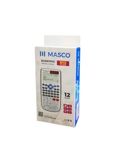 MASCO 0361FX991ESPL Natural Display Scientific Calculator, Dual Power with 2 Line Display  - Image 2