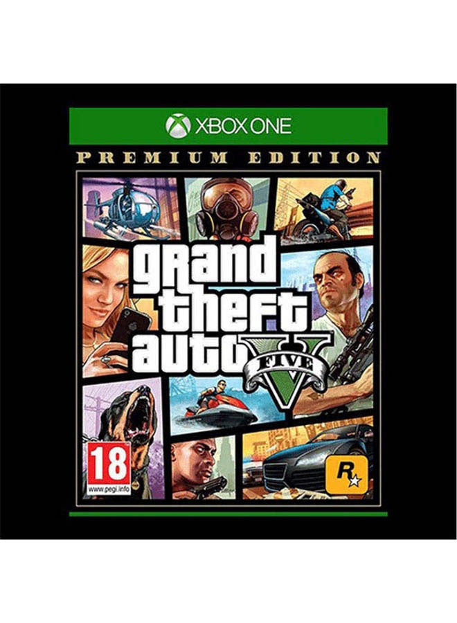 روك ستار جيمز لعبة الفيديو "Grand Theft Auto V" Premium Edition لإكس بوكس - الأكشن والتصويب - xbox_one - Image 1