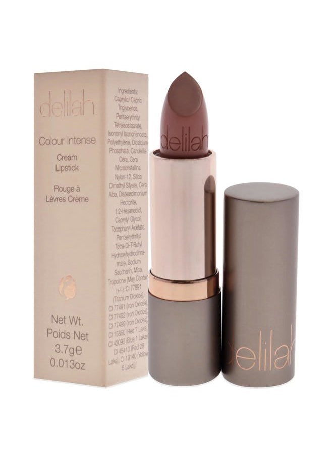 delilah  - delilah - Colour Intense Cream Lipstick - Whisper - Rich Pigmented - Long Lasting, Hydrating, Velvety Creamy Lipstick For Women - Silky Matte Finish - Infused with Vitamin E - Vegan - 3.7g / 0.13 Oz - Image 1