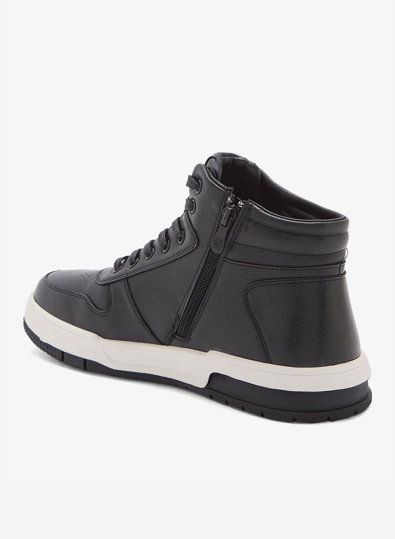 روبرت وود سنيكرز كاجوال أنيق عالي الرقبة - Image 3