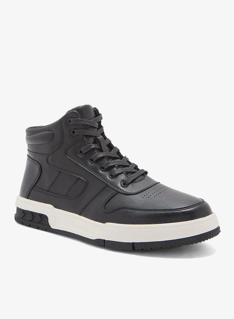 Robert Wood Smart Casual High Top Sneakers