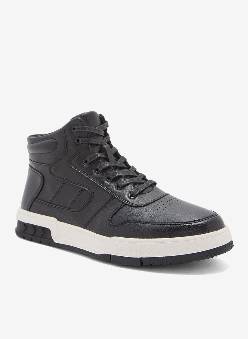 روبرت وود سنيكرز كاجوال أنيق عالي الرقبة - Image 2