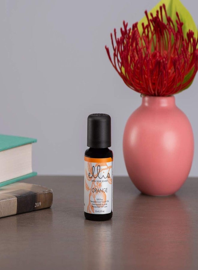 Ellia Orange Diffuser Essential Oil | 15ml, 100% Pure, Therapeutic Grade - Image 4