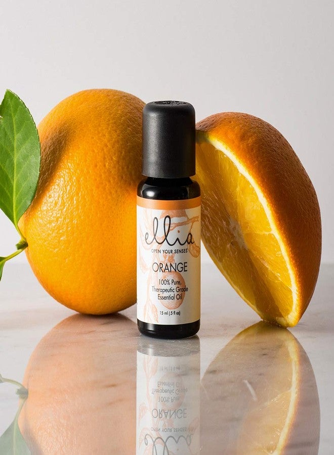 Ellia Orange Diffuser Essential Oil | 15ml, 100% Pure, Therapeutic Grade - Image 2