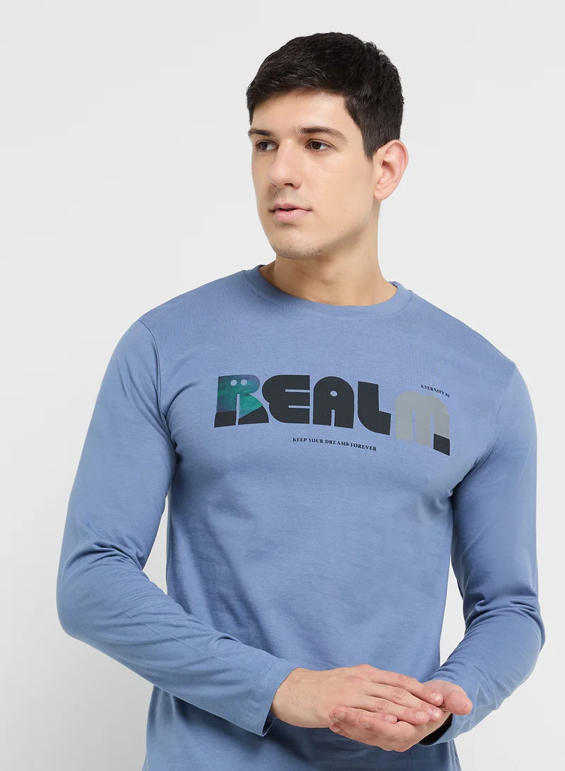 Seventy Five Basics Graphic Long Sleeve T-Shirt