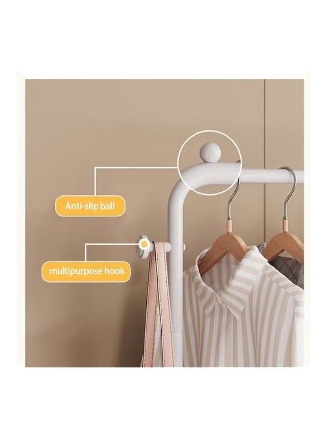 MIXDE Clothes Rack, Clothing Rack with Storage Bag, Garment Rack, Non-woven Shelves for Shoes, Clothes Rack for Bedroom, Hallway, Entryway  - Image 2