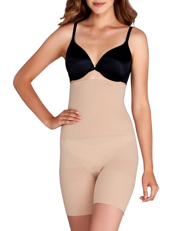 SPANX Flat Out Flawless Extra Firm Control High Waist Shaper, Medium, Nude - Image 5