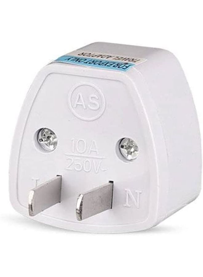 Travel Power Adapter, High-Performance Universal UK EU AU to US Plug Adapter Converter - Image 1