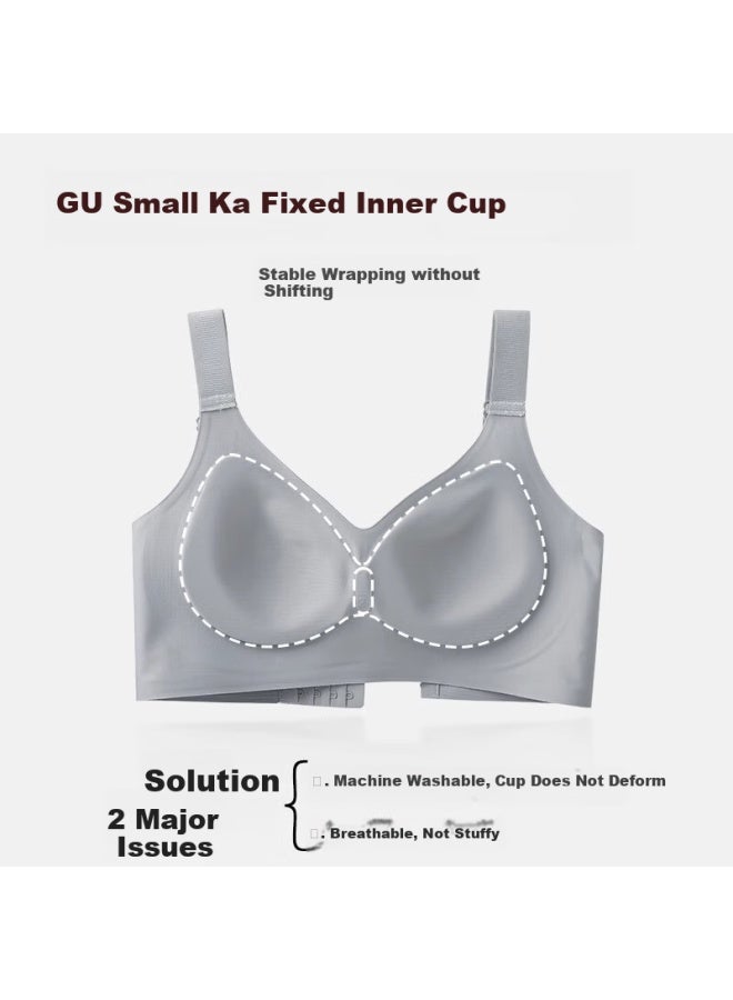 Gujin New Anti-gravity Sports Bra For Women With Small Chest, Push-up, Side Breast Support, Anti-sagging, Seamless Lifting Bra - Image 5