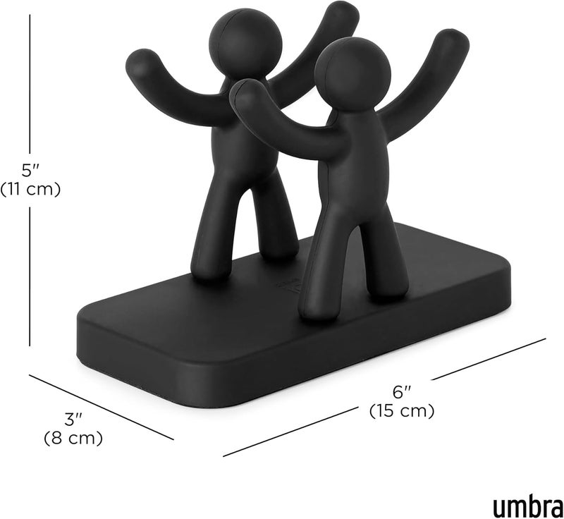 UMBRA Buddy Napkin Holder, Black - Image 3