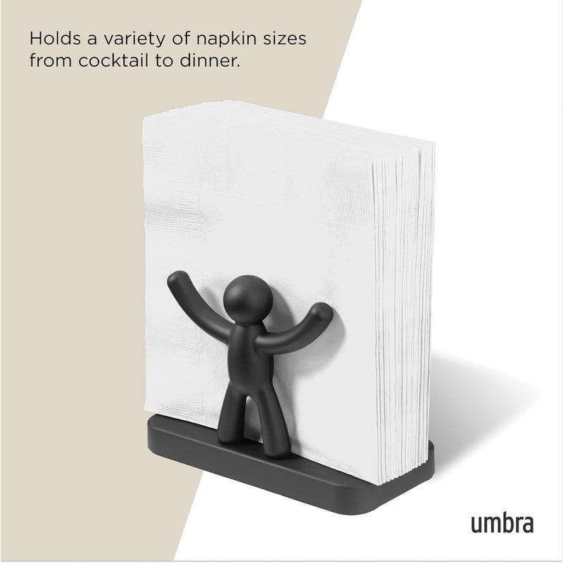 UMBRA Buddy Napkin Holder, Black - Image 5