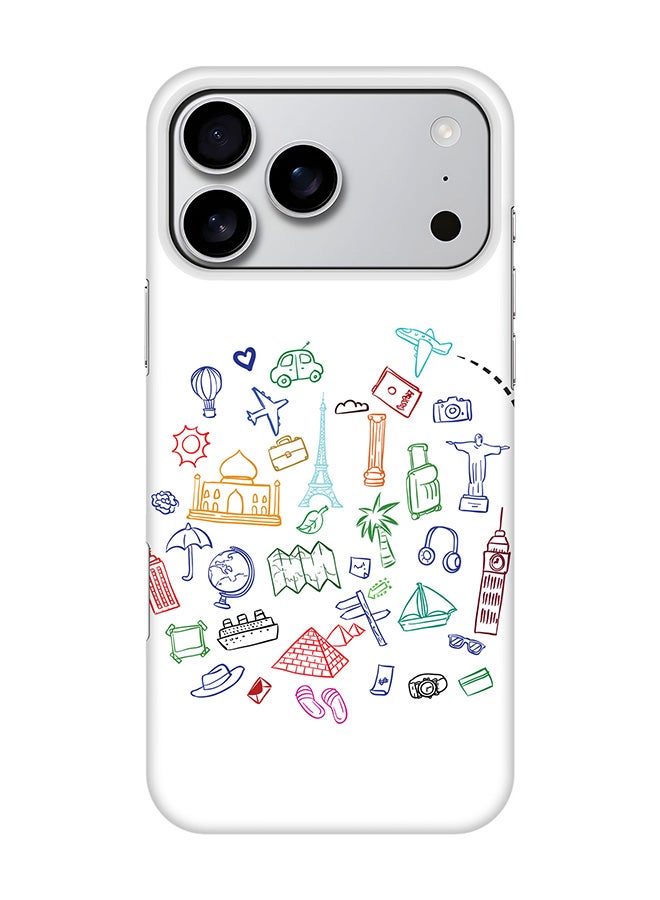 For iPhone 17 Pro Max,Case, [Compatible with MagSafe] Magnetic cover Slim fit Protection Matte, - Traveler