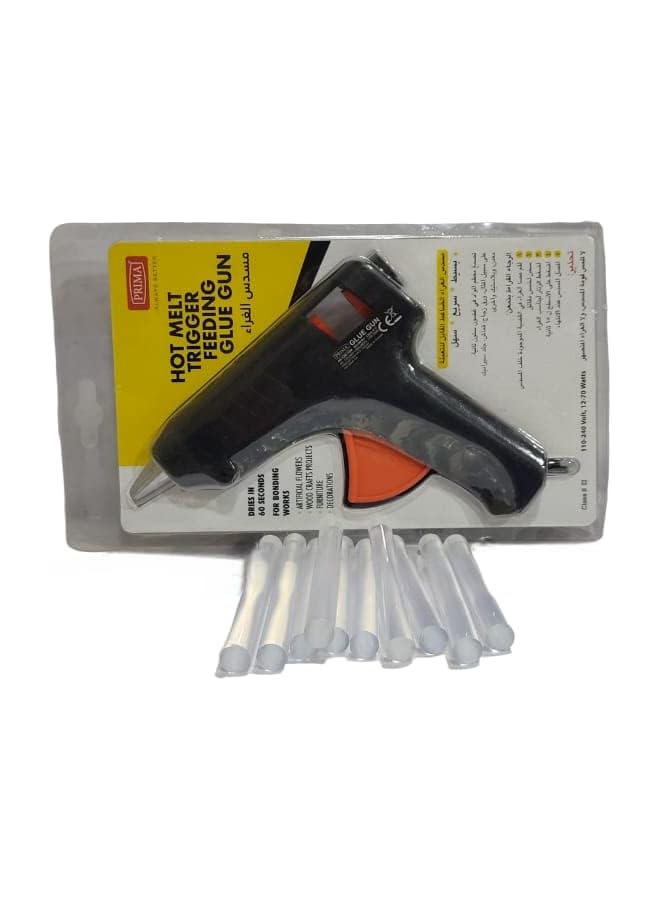 erorex Prima Silicone Glue Gun With Free 10+2 Pieces Silicone From Bhtc Medium Size 70 Watts From Prima 110 240V - Image 4