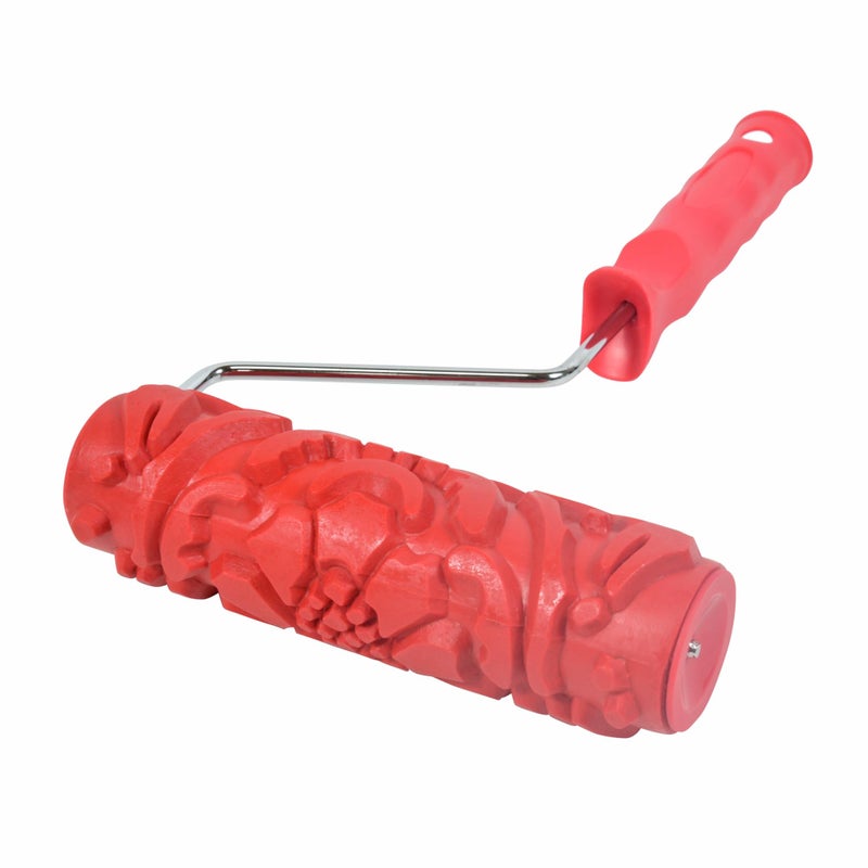 Nichiyo 7'' Texture Roller DIY Decorative Art Pattern Paint Roller Rubber Roller for Walls, Furnitures and Floors Decoration(EG241T) - Image 4