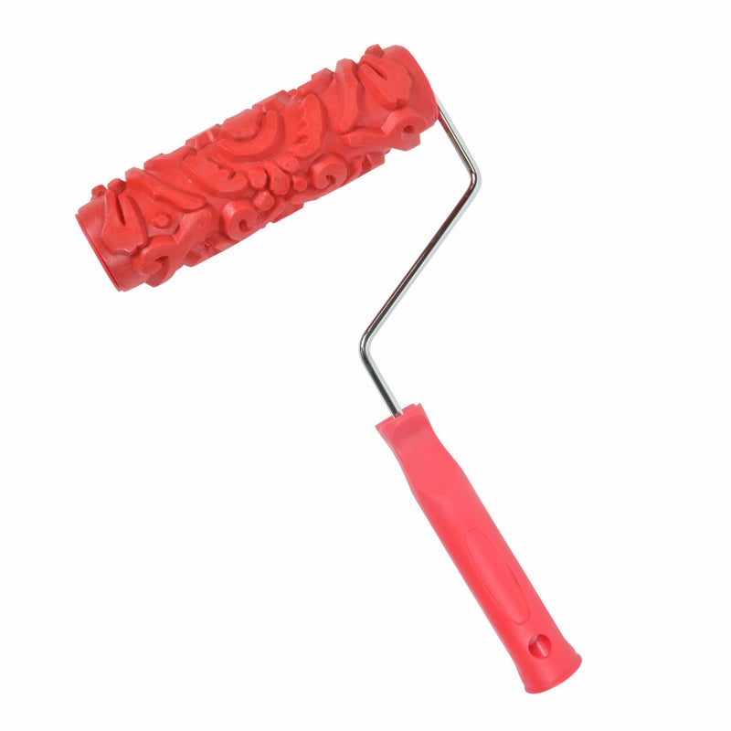 Nichiyo 7'' Texture Roller DIY Decorative Art Pattern Paint Roller Rubber Roller for Walls, Furnitures and Floors Decoration(EG241T) - Image 2