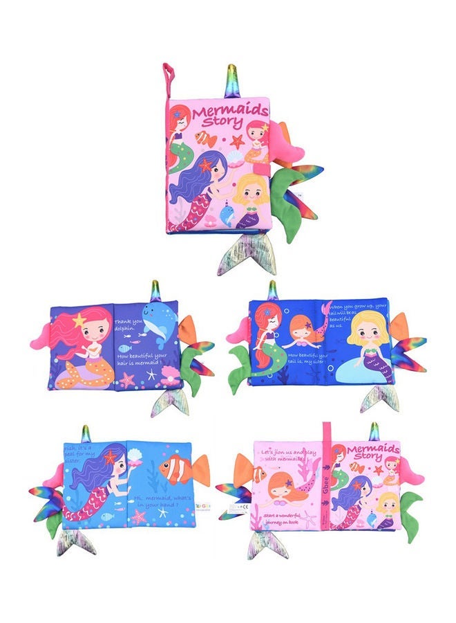 NIBEMINENT 2-Piece Baby Cloth Early Education Soft Book Set 18.5 x 15cm - Image 4