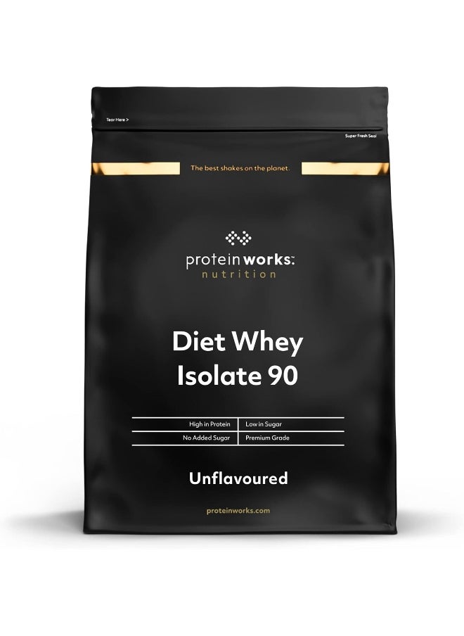 THE PROTEIN WORKS Diet Whey Protein Isolate 90  - Image 1