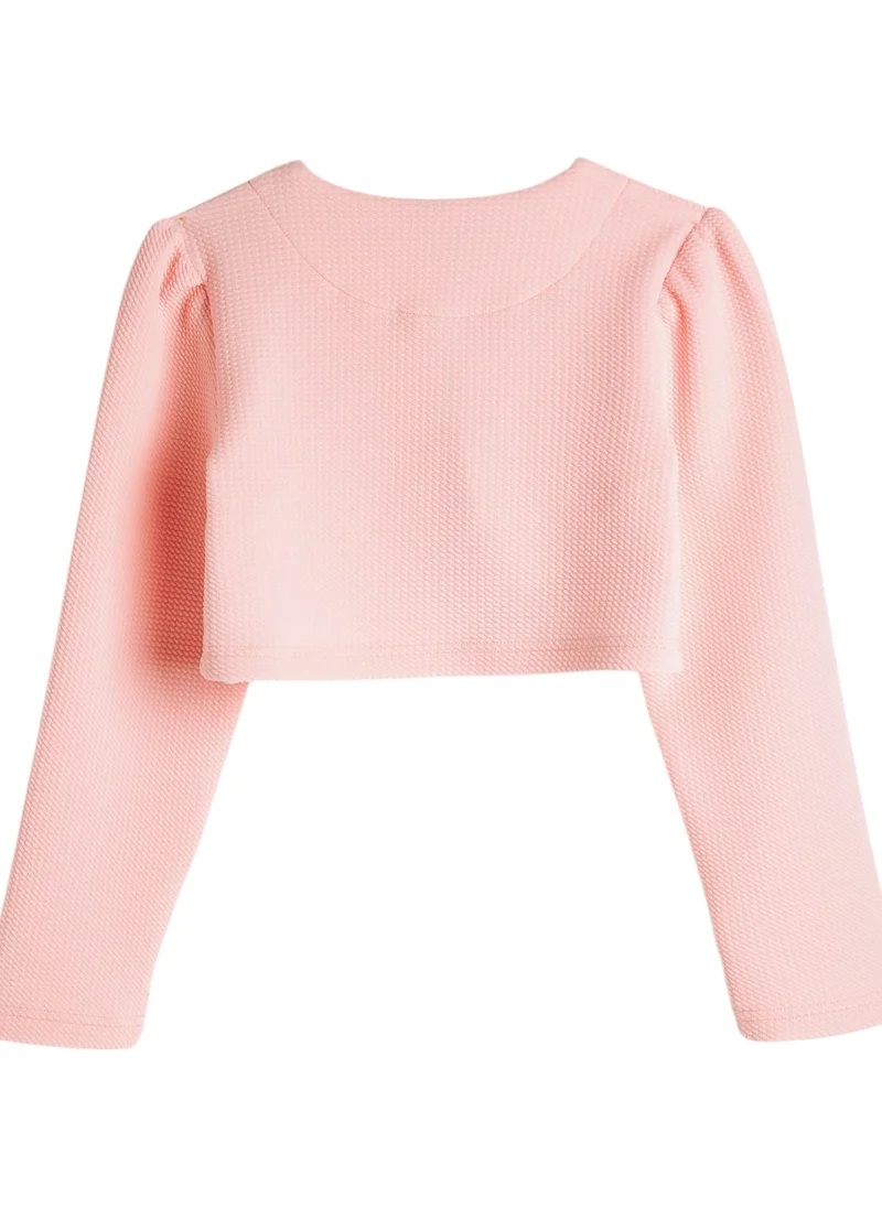 victor and jane victor and jane Girls Cardigans - Light Pink