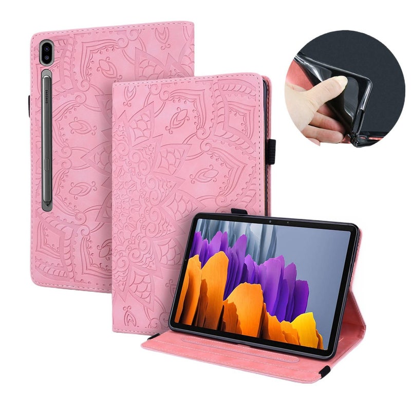 Pink Samsung Tab Clear Back Case Compatible with Multiple Samsung Tab Models with Protective Cover Stand Function and Daily Tablet Carry - Image 5
