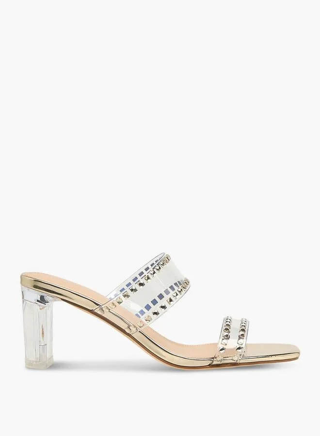 Flora Bella Women Embellished Block Heel Sandals