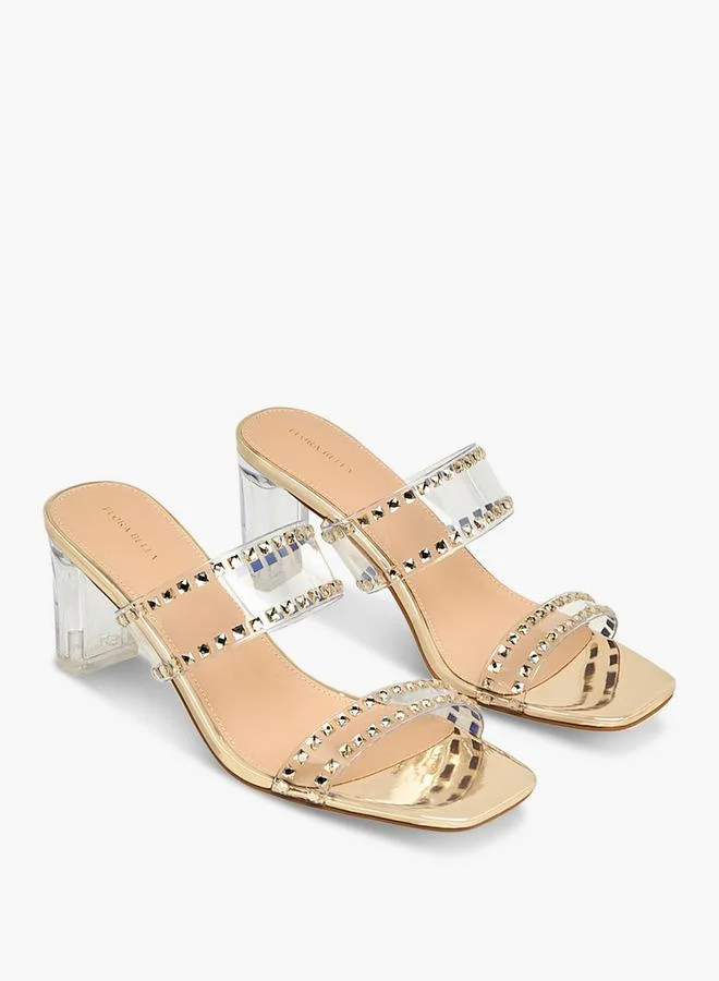 Flora Bella Women Embellished Block Heel Sandals