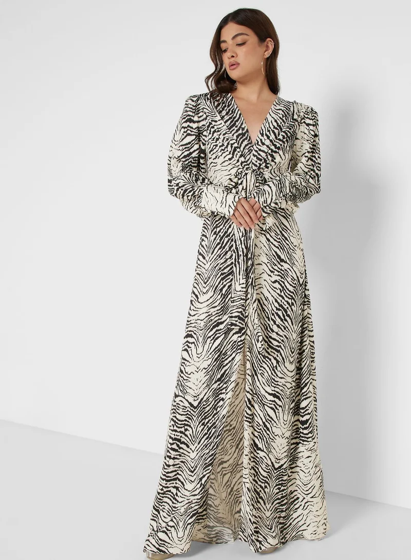 نوكتورن Puff Sleeve Dress