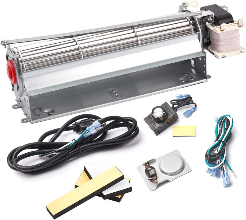 Adviace Replacement Fireplace Blower Kit for Heatilator, Majestic, Lennox, Temco Fireplace, GFK4B GFK4 FK4 GFK4A Fireplace Fan Blower Kit for Heatilator GNBC33,NDV4236I,ND3933 - Image 1