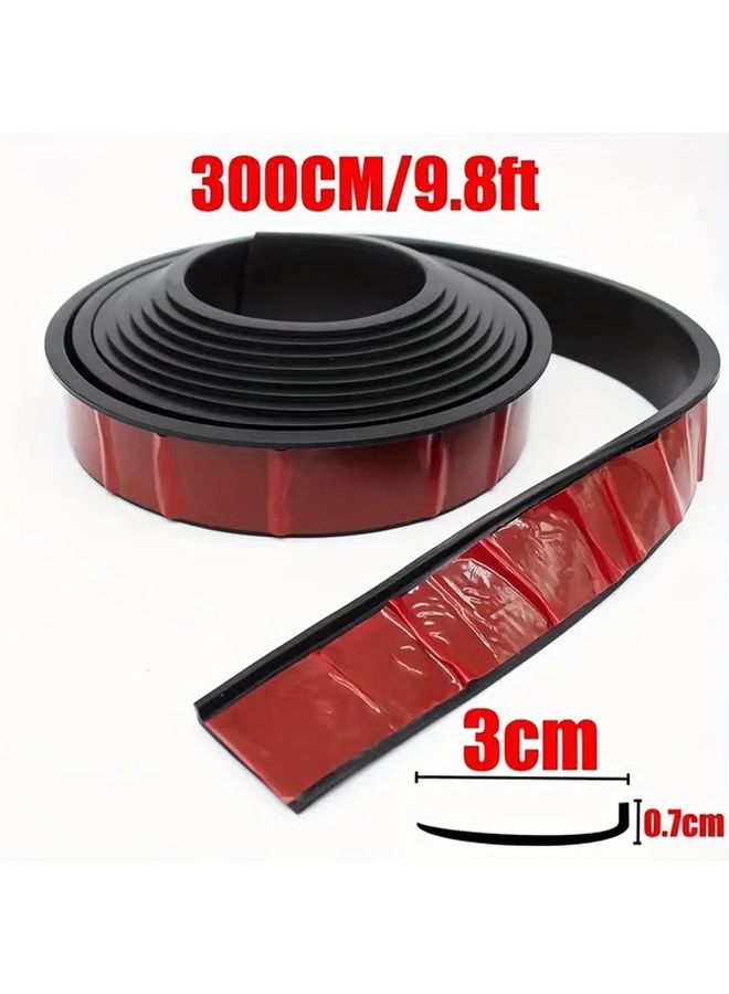 Universal Car Wheel Arch Mudguard 300cm 9 8ft Waterproof Rubber Anti Mud Edge Guard - Image 3