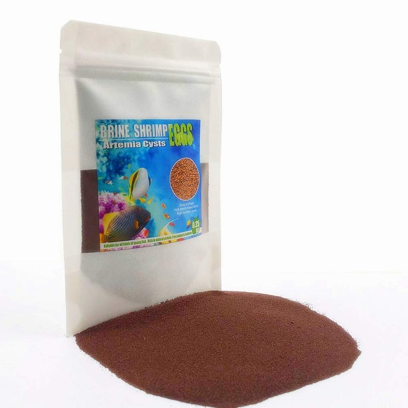 BNYEE Brine Shrimp Eggs for Aquatic Foods Baby & Fry Foods The Popular 90% Hatch GSL Brine Shrimp Eggs (0.5 OZ) - Image 1