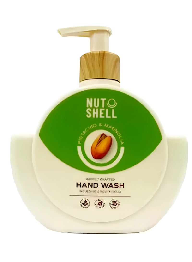 NUT SHELL Pistachio & Magnolia Hand Wash - 375 Ml