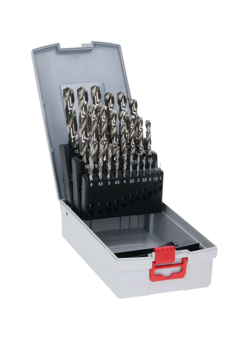 بوش طقم بنط حدادي مسنونة بوش 25 قطعة (1‑13 مم) – 2608587017 - Image 1