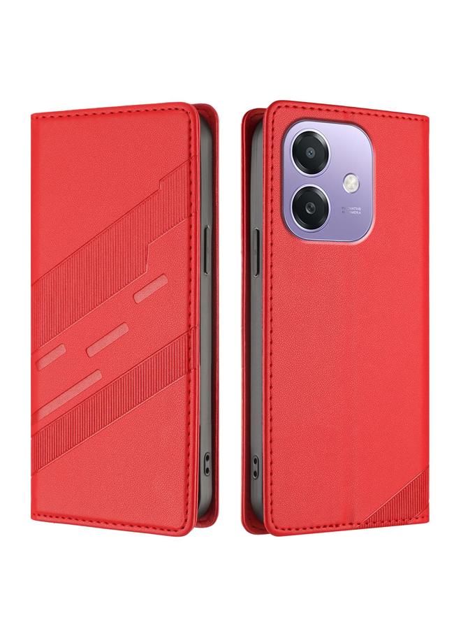 S-TOP Case For OPPO A60 5G Embossed Multi-functional Wallet Retro Leather Phone Case - Image 2