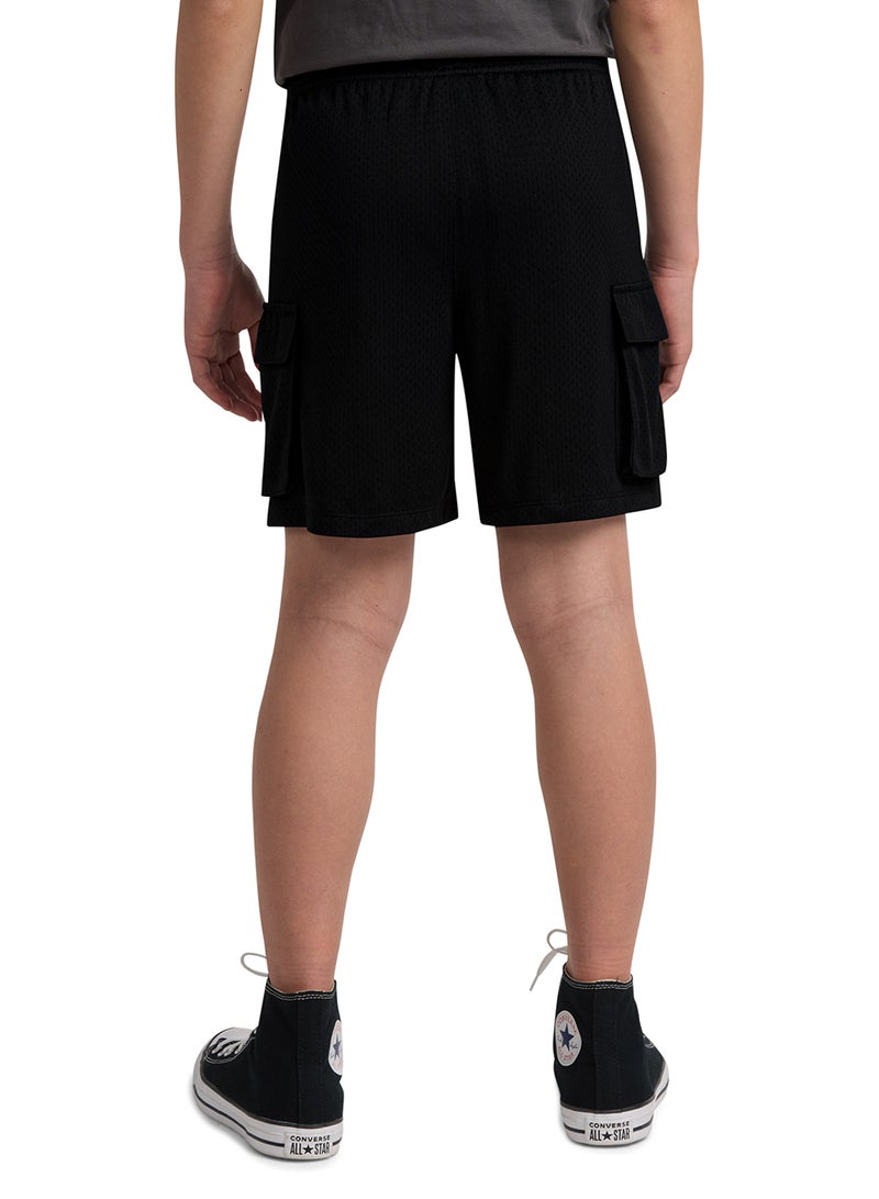 CONVERSE Youth Heritage Cargo Mesh Shorts  - Image 2