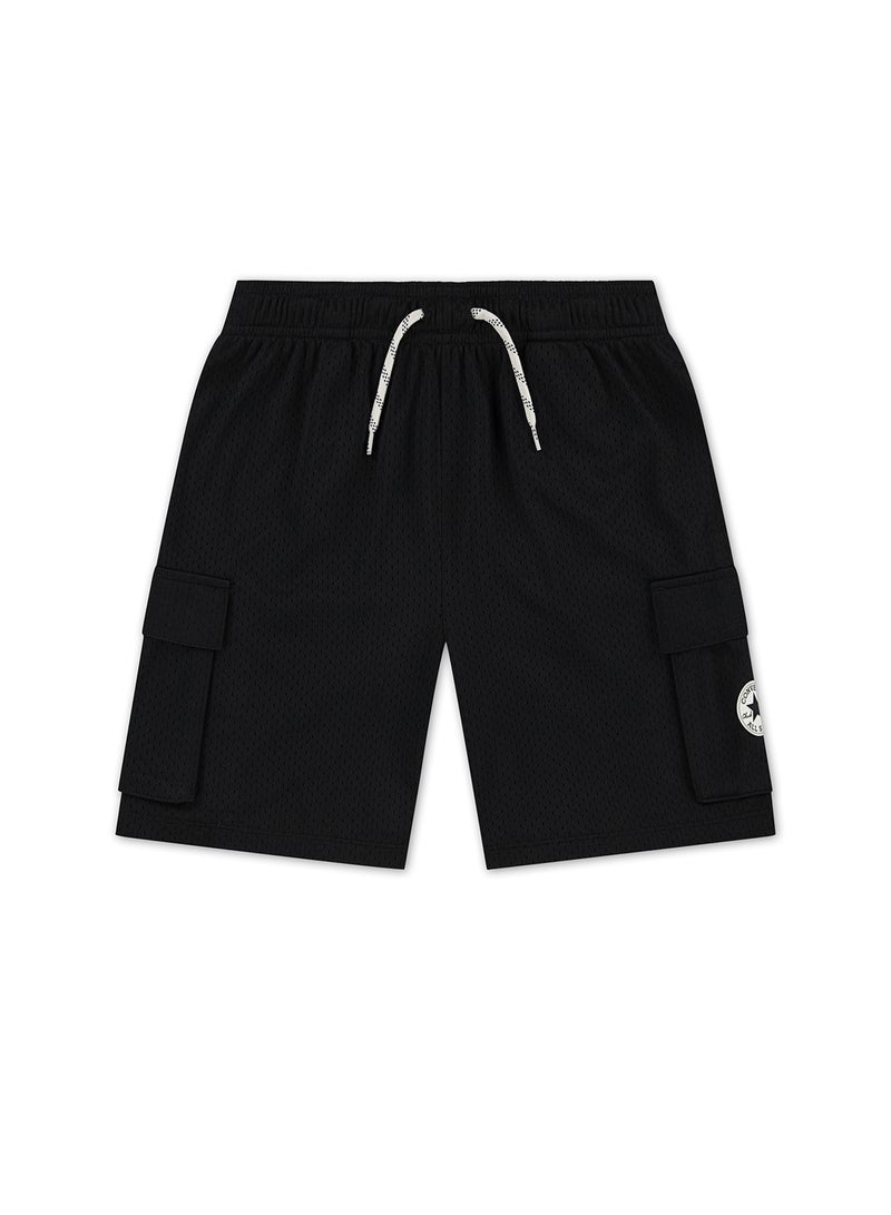 CONVERSE Youth Heritage Cargo Mesh Shorts  - Image 4