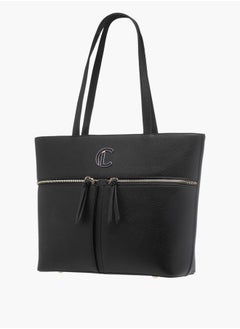Le Confort Womens Monogram Print Tote Bag With Zip Closure And Handles  - Image 2