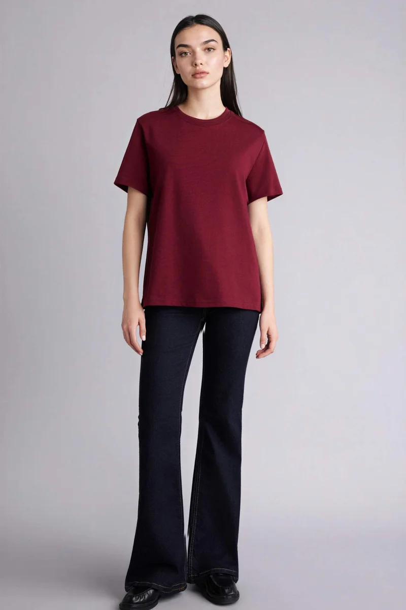 DeFacto Cotton Basic Premium T-Shirt