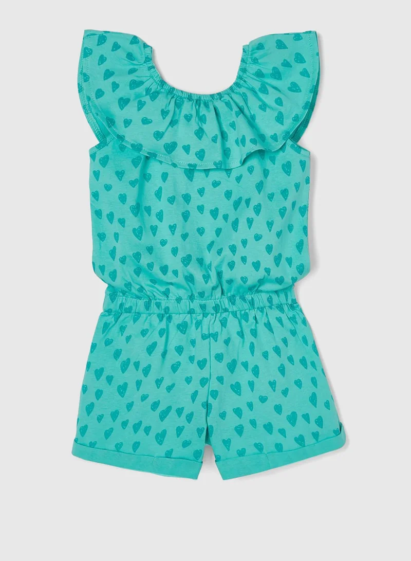 Zippy Kids Heart Print Playsuit
