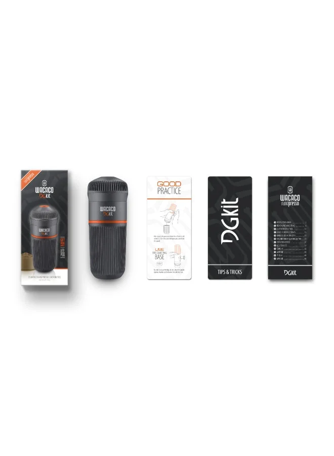 WACACO Dolce Gusto (DG) Kit - DG Capsule Adapter + Larger water tank(140ml) in use with Nanopresso, Compatible w/ Nescafe Dolce Gusto Capsules, for Traveling, Camping, Home or Office Use