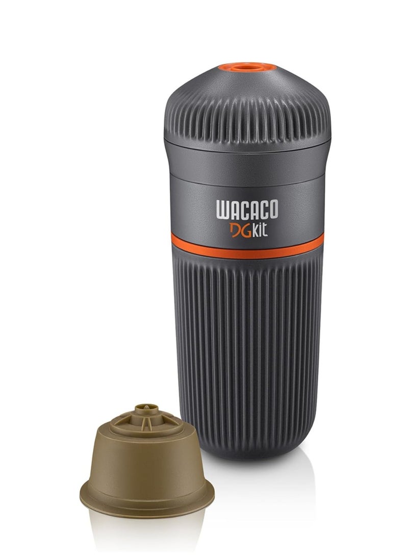 WACACO Dolce Gusto (DG) Kit - DG Capsule Adapter + Larger water tank(140ml) in use with Nanopresso, Compatible w/ Nescafe Dolce Gusto Capsules, for Traveling, Camping, Home or Office Use  - Image 1