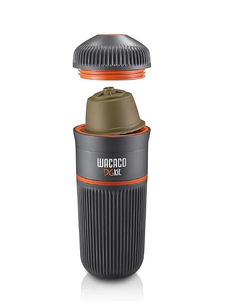 WACACO Dolce Gusto (DG) Kit - DG Capsule Adapter + Larger water tank(140ml) in use with Nanopresso, Compatible w/ Nescafe Dolce Gusto Capsules, for Traveling, Camping, Home or Office Use