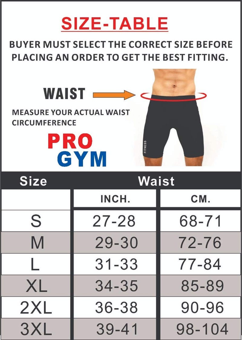 Pro Gym Men's & Women Running Shorts (4_Black_Medium) - Image 4