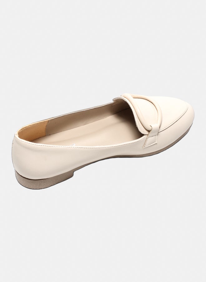 Glitter Women Ballerina - Beige - Image 4