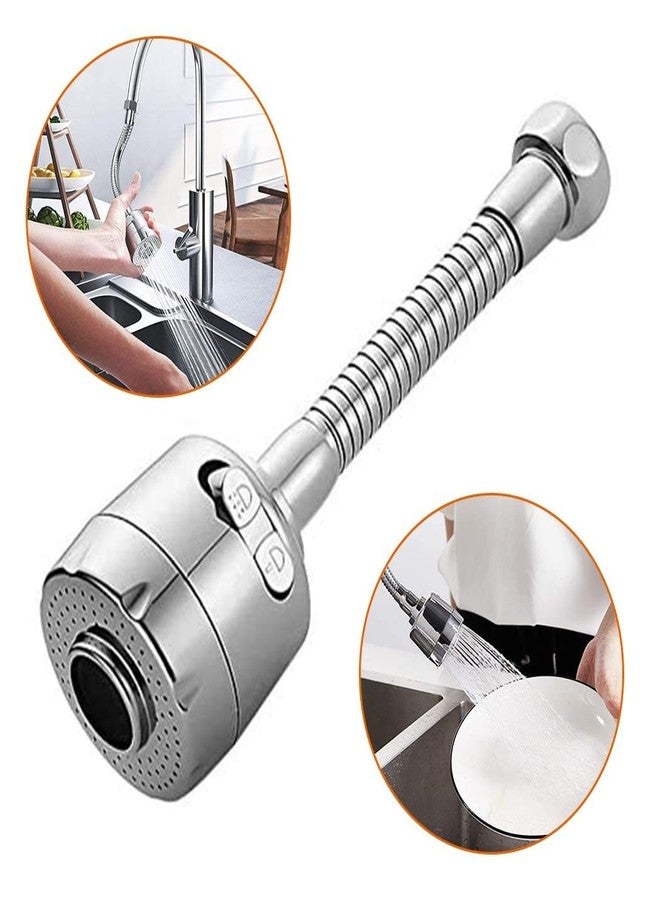 Mockery Faucet Aerator for Kitchen, Anti-Splash Sink Sprayer Nozzle Head, Replacement Part Faucet Head, Flexible Swivel, Movable Kitchen Tap Head, Kitchen Booster Nozzle Head and Water Saving - Image 5