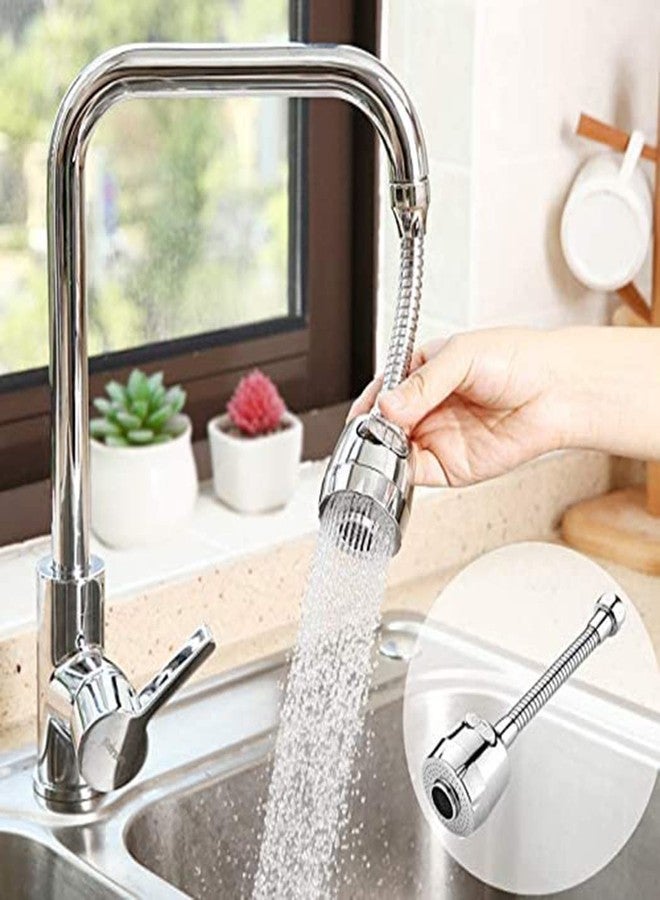Mockery Faucet Aerator for Kitchen, Anti-Splash Sink Sprayer Nozzle Head, Replacement Part Faucet Head, Flexible Swivel, Movable Kitchen Tap Head, Kitchen Booster Nozzle Head and Water Saving - Image 4