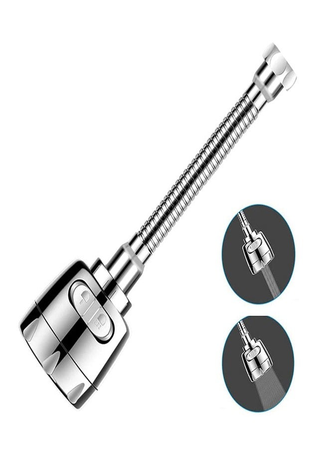 Mockery Faucet Aerator for Kitchen, Anti-Splash Sink Sprayer Nozzle Head, Replacement Part Faucet Head, Flexible Swivel, Movable Kitchen Tap Head, Kitchen Booster Nozzle Head and Water Saving - Image 1
