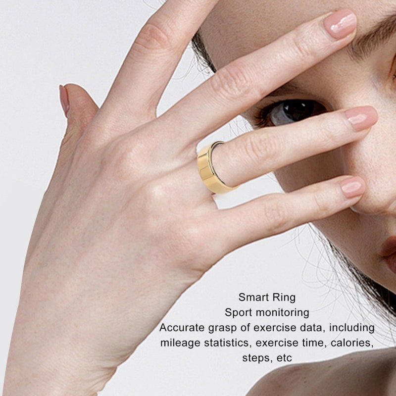 Gold 7 Smart Fitness Tracker With Step Counter Heart Rate Monitor And Calorie Tracking For Sports - Image 4