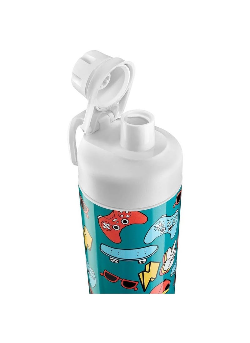 TANK Insulated Plastic Water Bottle – BPA-Free, Leak-Proof, Reusable Sports & Travel Bottle for Hot & Cold Drinks, Lightweight & Durable with Easy Carry Handle  - Image 5
