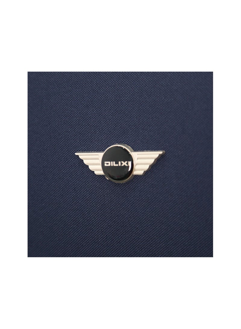 DILIXI Softside Luggage Trolley Bag 3 Pieces Set,Navy (S-20",M-24",L-28") - Image 3