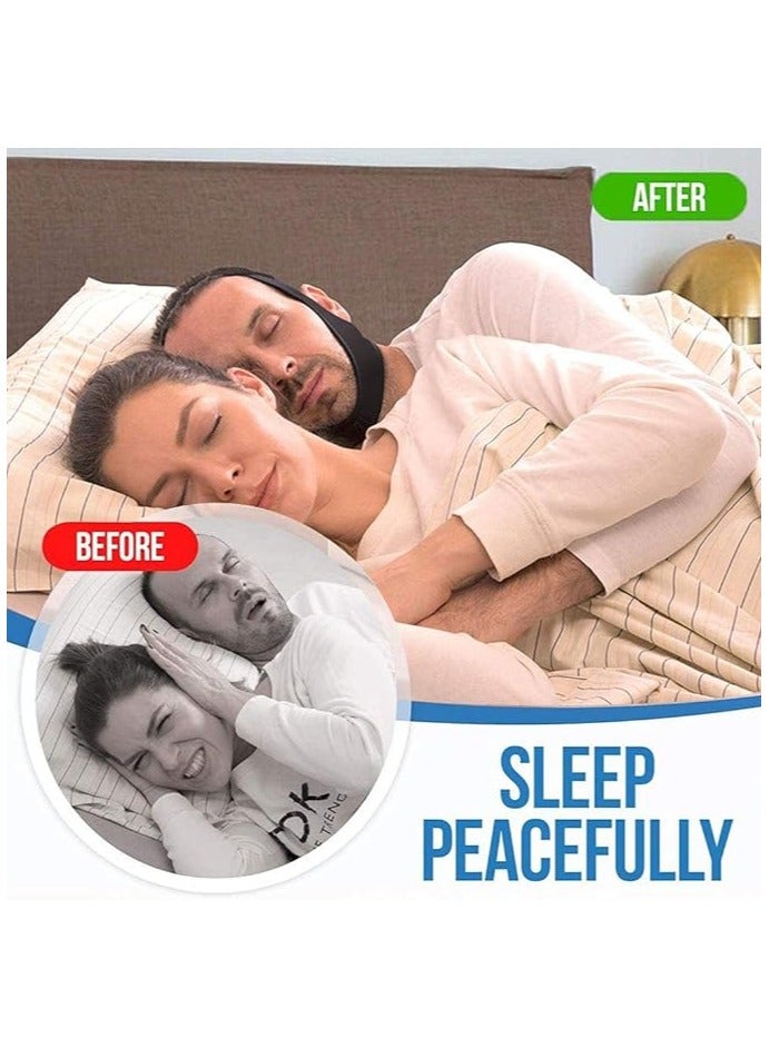 Generic Anti Snoring Belt Triangular Chin Strap Mouth Guard Gifts for Women Men Better Breath Health Snore Stopper Bandage Sleep Aid - Image 5